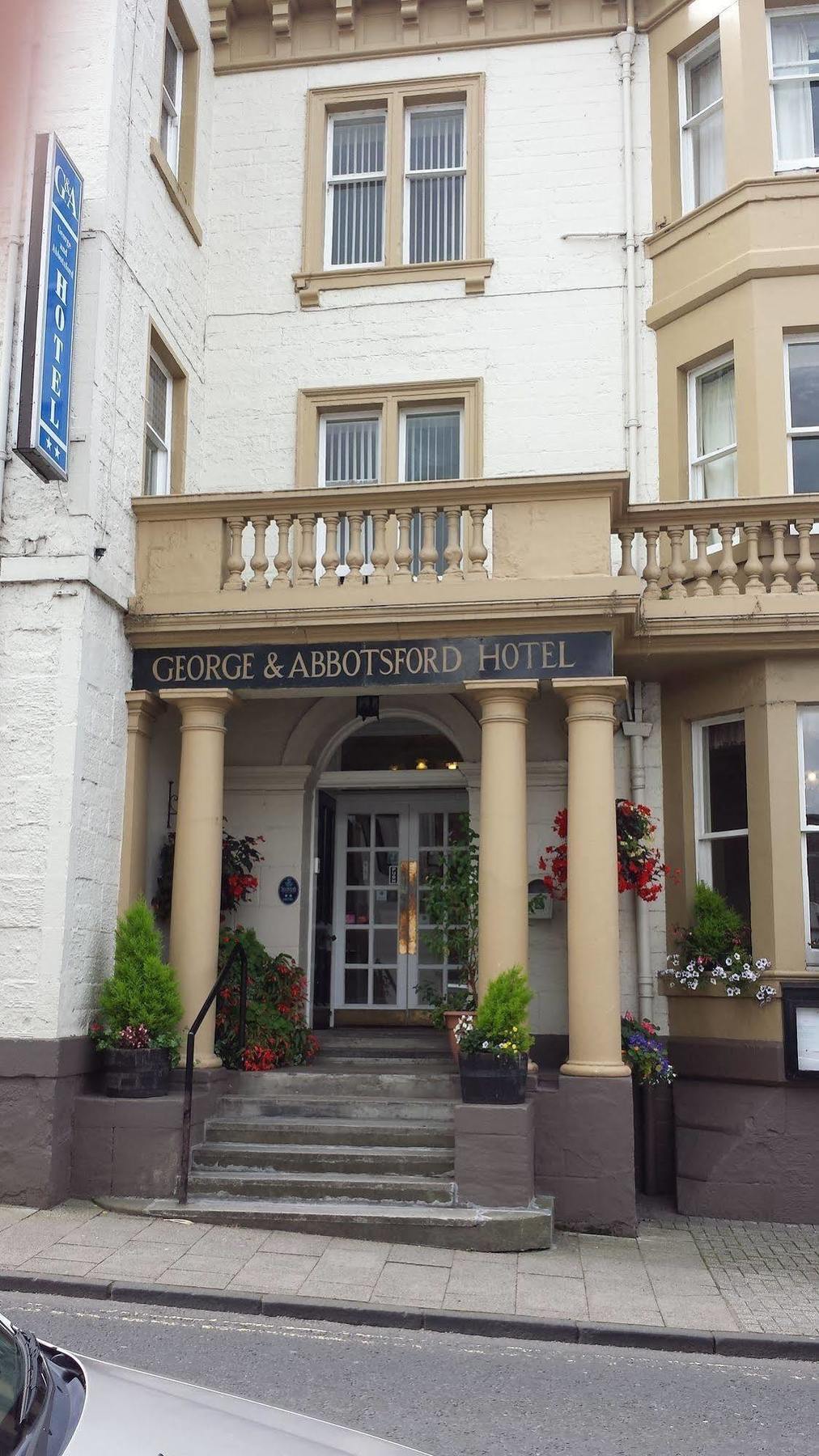 George And Abbotsford Hotel Melrose Kültér fotó